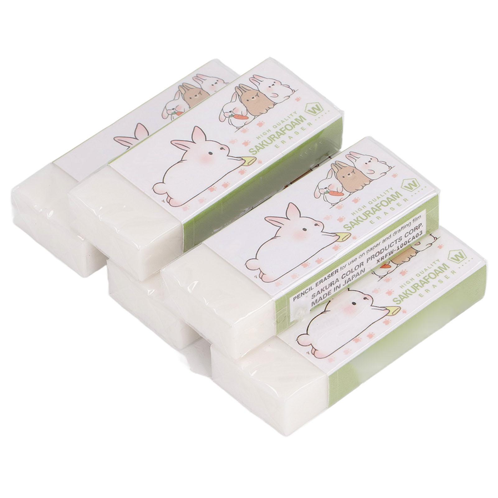 

5 шт. Гумка м яка, легко чиститься, легка, портативна, для ескізів, живопису, малювання, школи, офісу