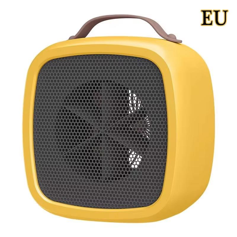 500W Mini Portable Heaters Desktop Mutes Fast Heating Warmer Fan PTC-Ceramic Warm Air Heaters for Indoor Office Winter