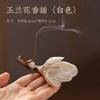 Magnolia Incense Holder Handmade Ceramic Incense Burner for Home Aromatherapy