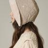 WHITE SANDS High-density Quilted Padding Fur Bonnet Hat Lublin (3 Colors)