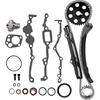 ECCPP Timing Chain Kit Fits for Nissan 1995-1997 Pickup 90-94 D21 90-92 Stanza 1990 Axxes 89-90 240SX 2.4L 2389CC L4 GAS SOHC, w/Timing Chains Crank