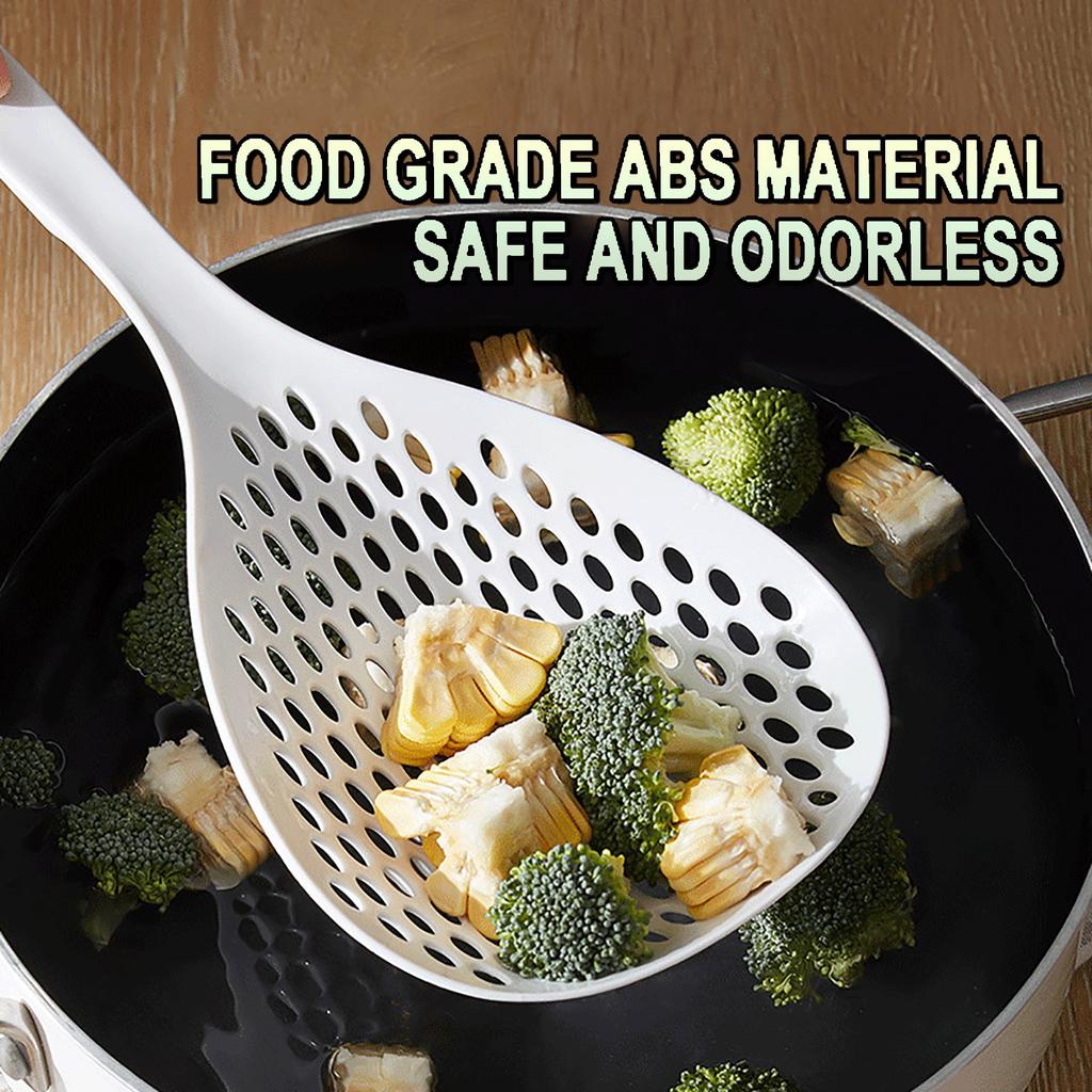 Scoop Colander Strainer Large Slotted Spoon Japanese Stylish Slotted Skimmer