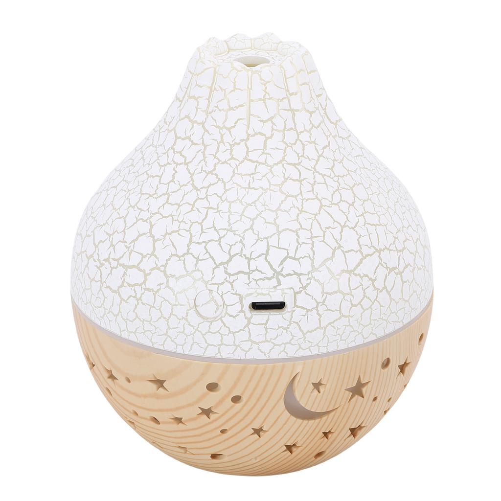 Difuzér Zvlhčovač Luminous Hallow USB Aromaterapeutický Difuzér Tichý Automatické Vypnutí pro Domácí Lázně