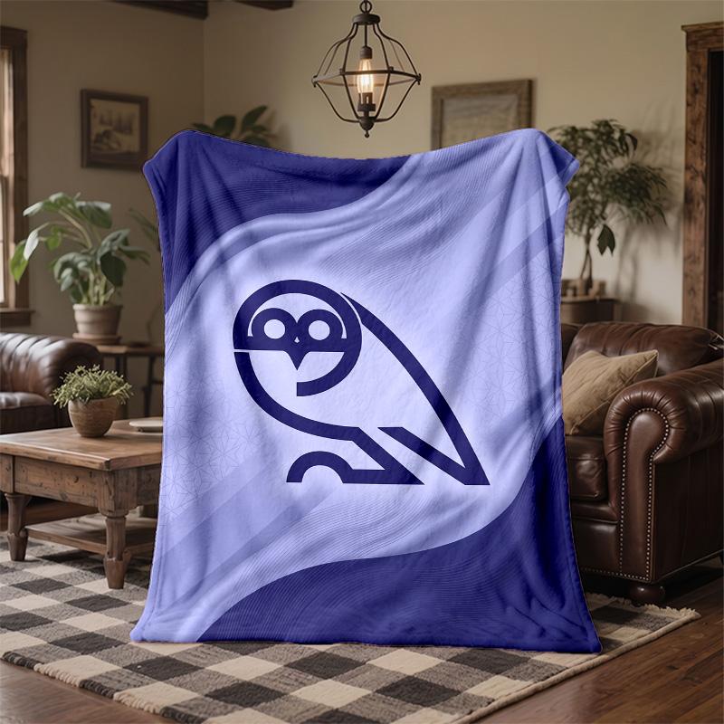 Sheffield Wednesday Theme Fleece Blanket Cozy Soft Plush Blanket For Bedroom Couch Travel