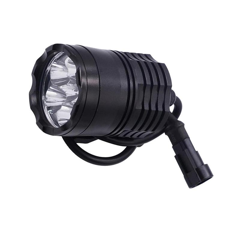 30w Super Bright LED Light Motorcycle Head Lamp + Rocker Switch