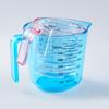 Clear Scale with Measuring Cup Handle Plastic Graduated Measuring Mugs for Kitchen