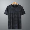 T-shirt à manches courtes et col rond pour homme, vêtement d'été décontracté, respirant, respirant, confortable, grande taille