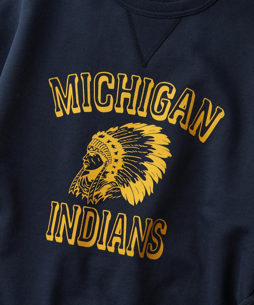 OUTSTANDING V.S.C Sweat(Michigan Indians)_Navy