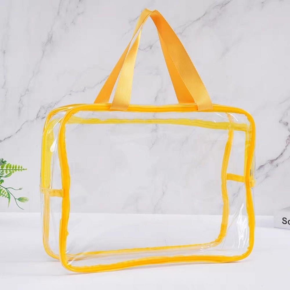 Transparent Makeup Bag Large Capacity Cosmetic Bag Clear Handbag  Suitable For Men Women