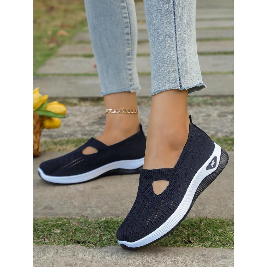 Damesschoenen Casual Schoenen Zachte Zool Ademend Mode Mama Schoenen Sneakers Dames