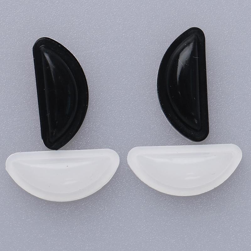 4Pairs Glasses Nose Pads Adhesive Silicone Nose Pads Non-Slip Thin Nosepads