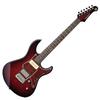Yamaha Pacifica PAC611VFM DRB Electric Guitar with Soft Case, Dark Red Burst
