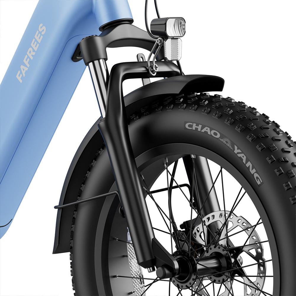 Elektrofahrrad Fafrees F20 Rover 250W Motor Höchstgeschwindigkeit 25km/h 20" Fat Tire Stadtelektrofahrrad 48V 20AH LCD Display 7 Gänge Maximale Belastung 150Kg