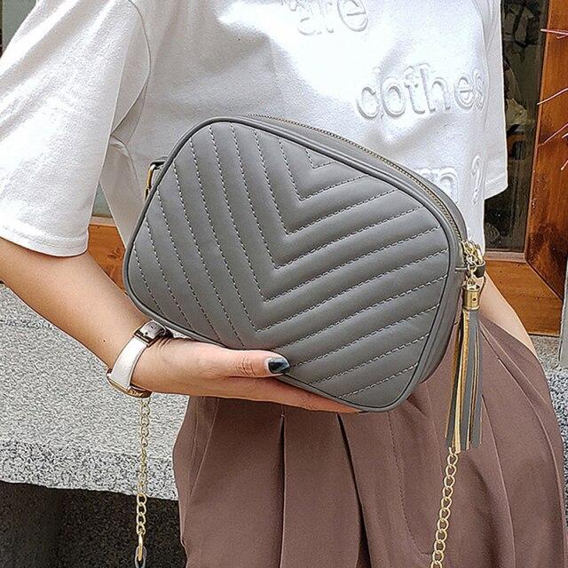 aliwood женская сумка из искусственной кожи с ромбовидной решеткой и кисточками