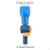4x Beißventil Ersatz Hydration 2 Gerade und Abgewinkelte Schlauchverbinder für Outdoor