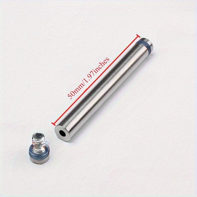 8pcs 12*50mm Stainless Steel Standoff Screws Wall Sign Standoff Mounting Hardware Advertising Glass Standoff Nail For Picture