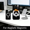G-Game O-Overwatch Phone Case For iPhone17,16,15,14,13,12,11 Plus,Pro Magnetic For Magsafe Wireless Charging