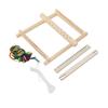 Kids Weaving Loom Easy Operation Hand Eye Coordination Durable Wood Weaving Loom Kit for Beginner