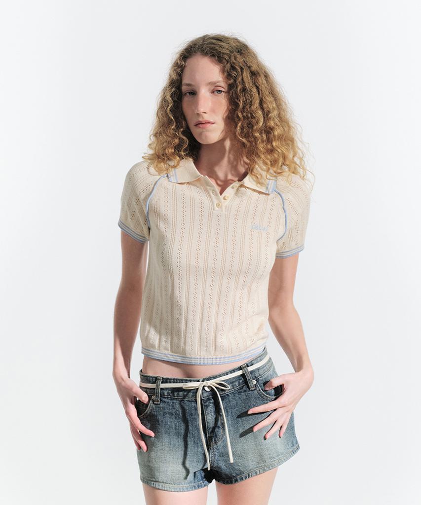 GROVE Koi Collar Knit (Cream)