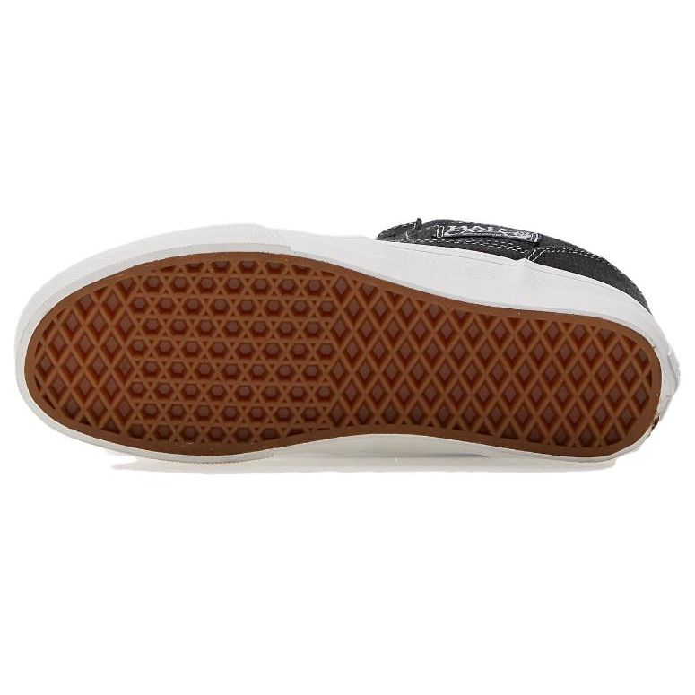 Vans Vielseitig Einfach Stoßdämpfend Langlebig Niedrig geschnitten Skateschuhe Unisex Sneaker Schwarz Weiß VN0007PUBLK1