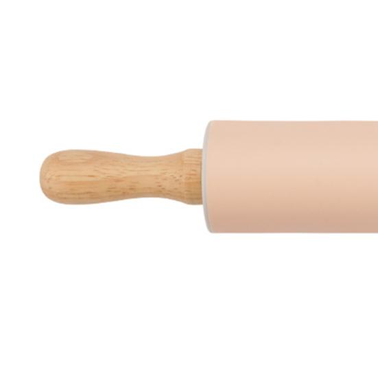 Useful Ergonomics Handle Easy Clean Food-grade Noodle Biscuit Rolling Pin for Home Kneading Stick