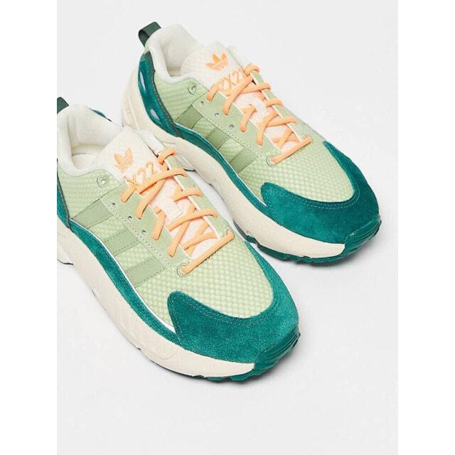 

Зеленые кроссовки adidas Originals ZX 22 Boost
