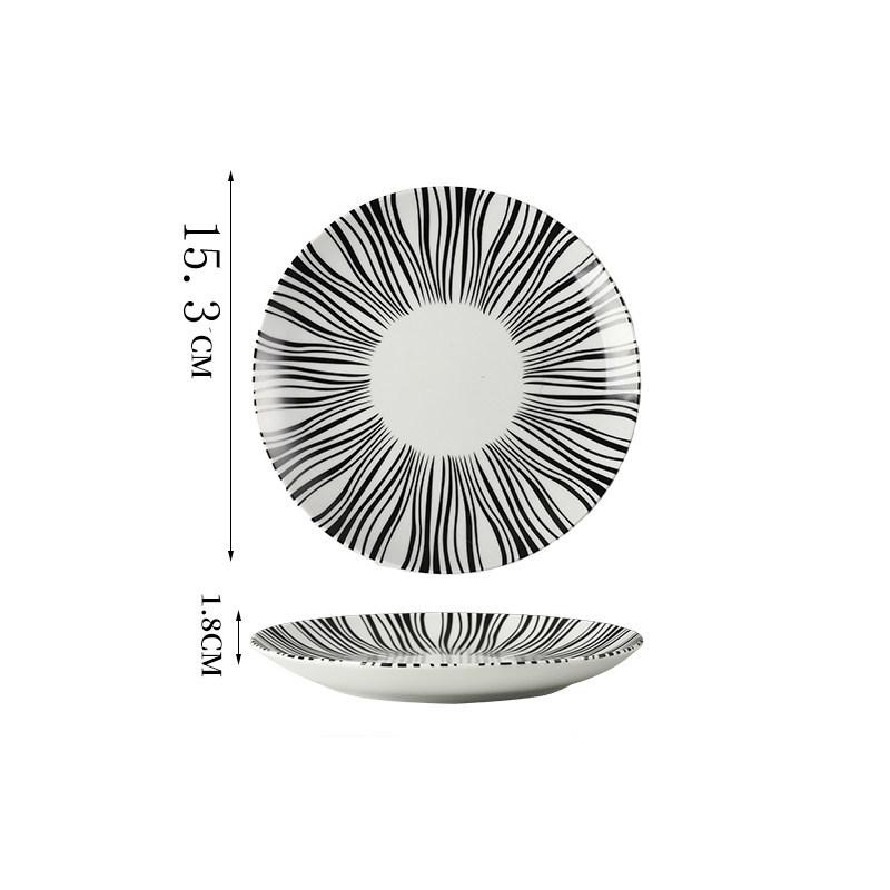 Elegant French Steak Dinner Plate - High-End Western Tableware for Hotels