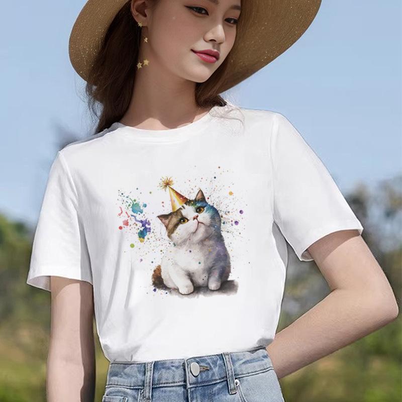 

Летняя Новая Универсальная Футболка с Круглым Вырезом и Короткими Рукавами Топ Повседневная Универсальная XXXXL белый