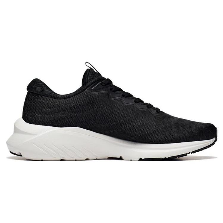 Li Ning YunQue Fabric Slip Resistant, Abrasion Resistant, Breathable Low top Running Shoes Women's Black ARST034-1
