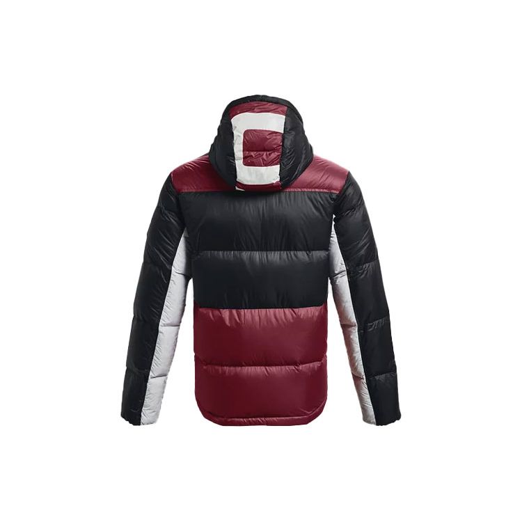 Under Armour Jachetă de puf țesută impermeabilă de antrenament Bărbați Jachetă Roșu 1364895-626