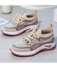 Women's Versatile Mesh Breathable Sneakers - Casual Soft Sole Lace-up Running Shoes