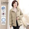 XueZhongFei Women's 90% Down Mid-Length Winter Puffer Jacket