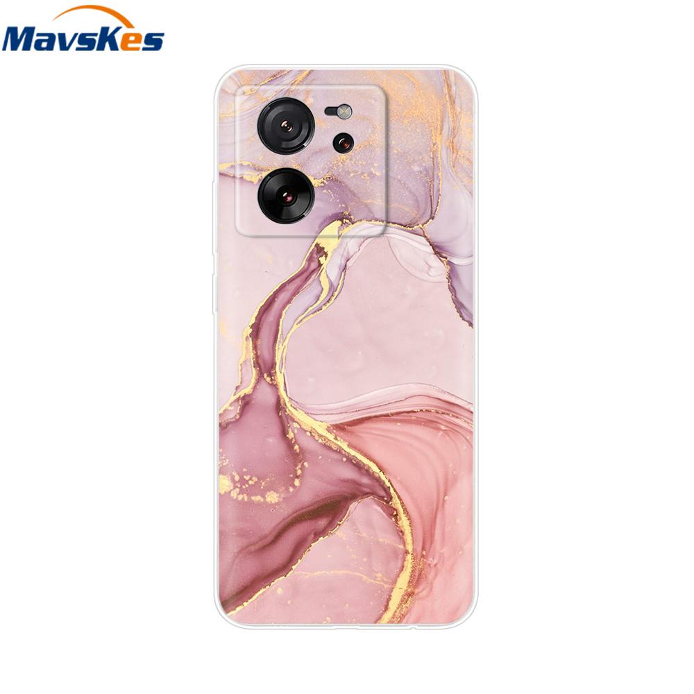 For Xiaomi 13T Pro 5G Case 13T 13 Soft Clear Silicone Bumper Phone Back Cover for Xiaomi 13 Lite 13T Pro Mi13T Shockproof Cases