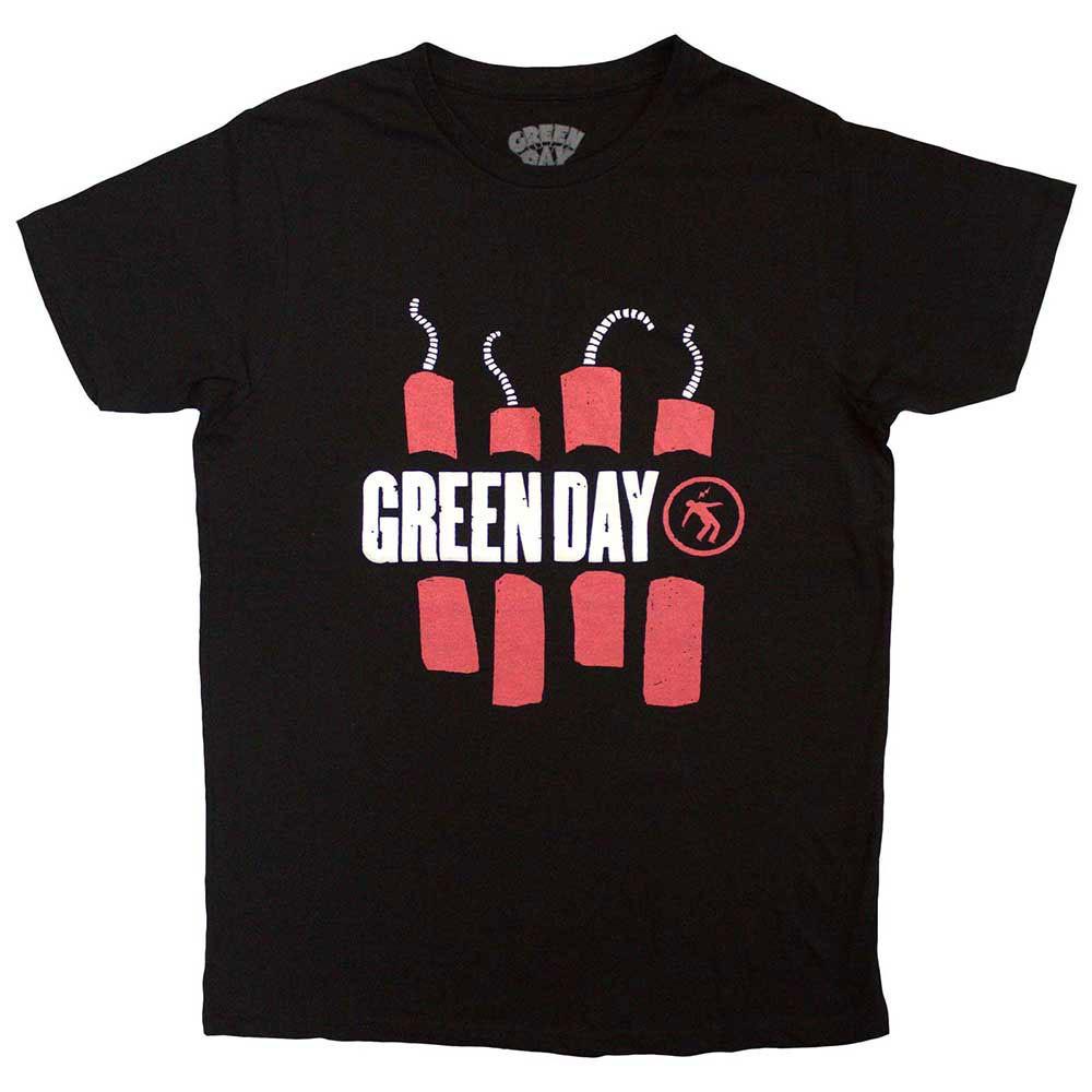 Men s Green Day Dynamite T-shirt XX-Large Black S