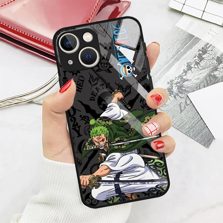 

Glass Phone Cover Case for iPhone 17 Pro Max 13 Air 14 11 8 15 Plus 12 XR 16 OneS P-ieceS Cool iPhone 12