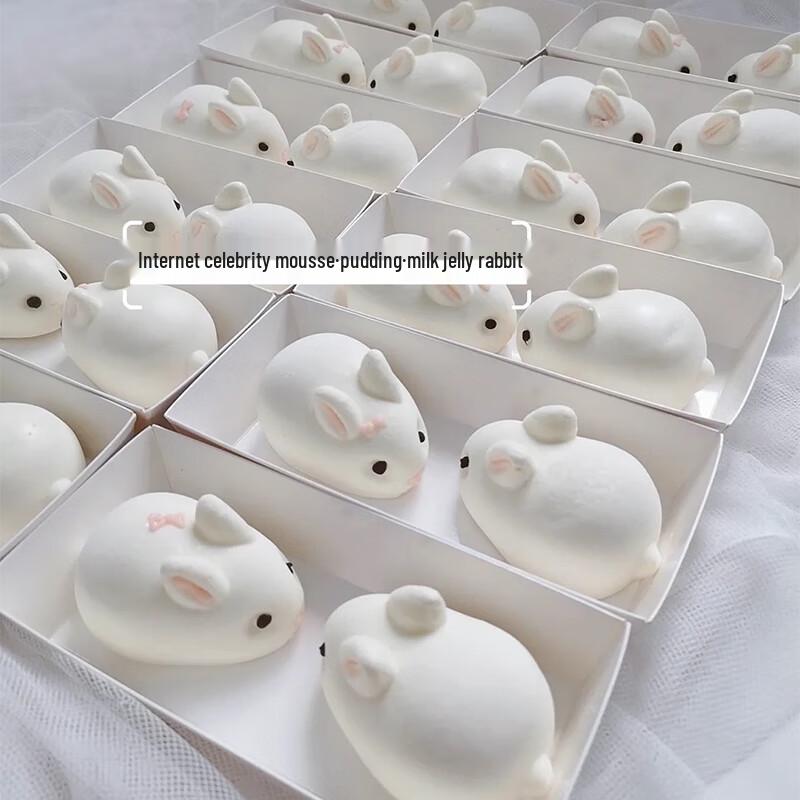 Youtaolili 3D Rabbit Silicone Mold Set
