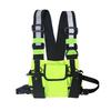 Functional Tactical Chest Bag For Men Fashion Bullet Hip Hop Vest Streetwear Bag Waist Pack Unisex Black Chest Rig Bag