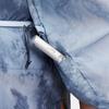 Nike Trail Logo Embroidered Tie-Dye Printed Hooded Casual Jacket Women Jackets Light-Armor-Blue FN6853-440