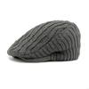 British Beret Hat Fleece Lined For Warmth Elastic Adaptive Fit Windproof Design Suitable For Both Men And Women Y08E