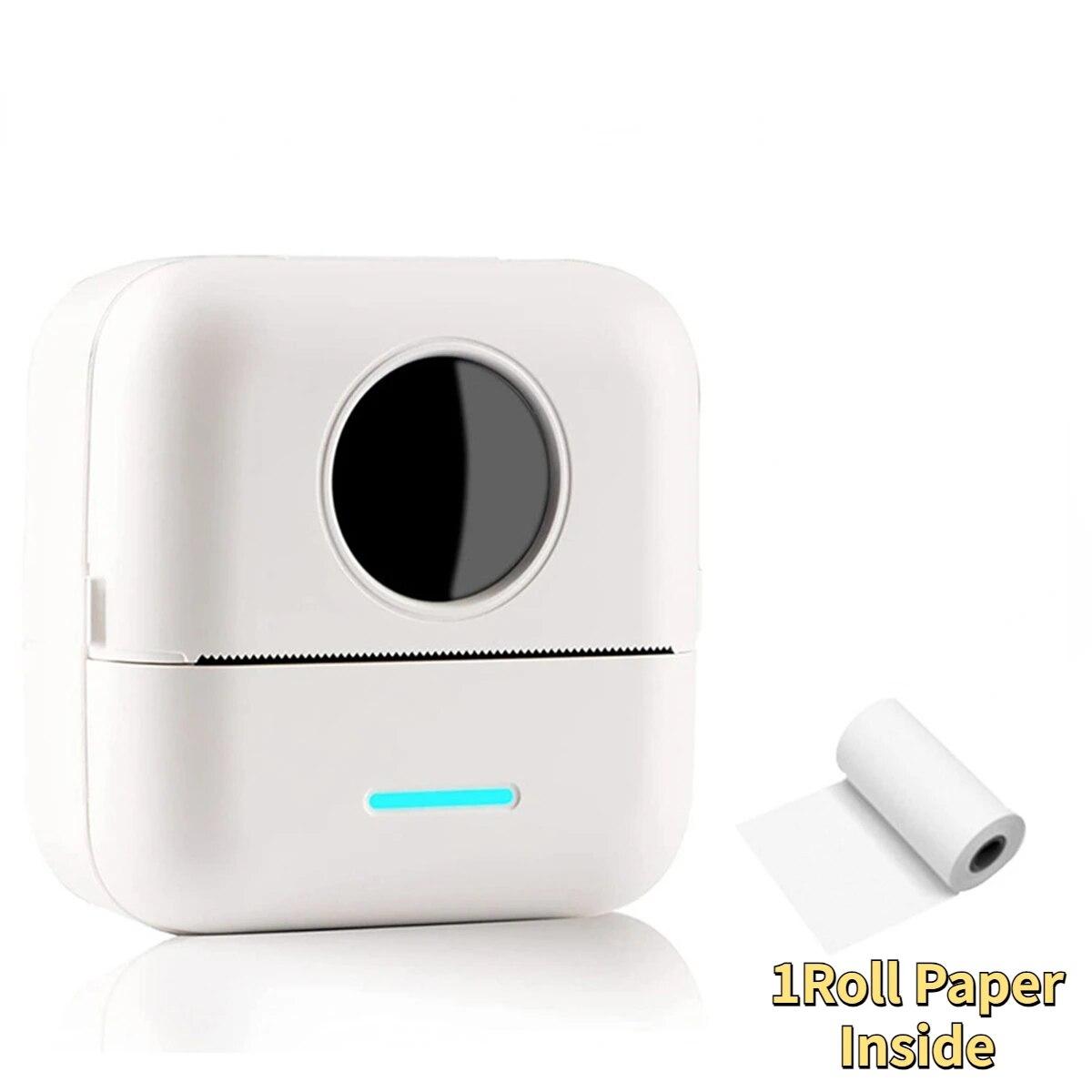 

Міні-термічний принтер із бездротовим підключенням, безчорнильним друком і можливістю друку шириною 57 мм. Дитяча іграшка, подарунковий набір принтерів X6 колір морської хвилі