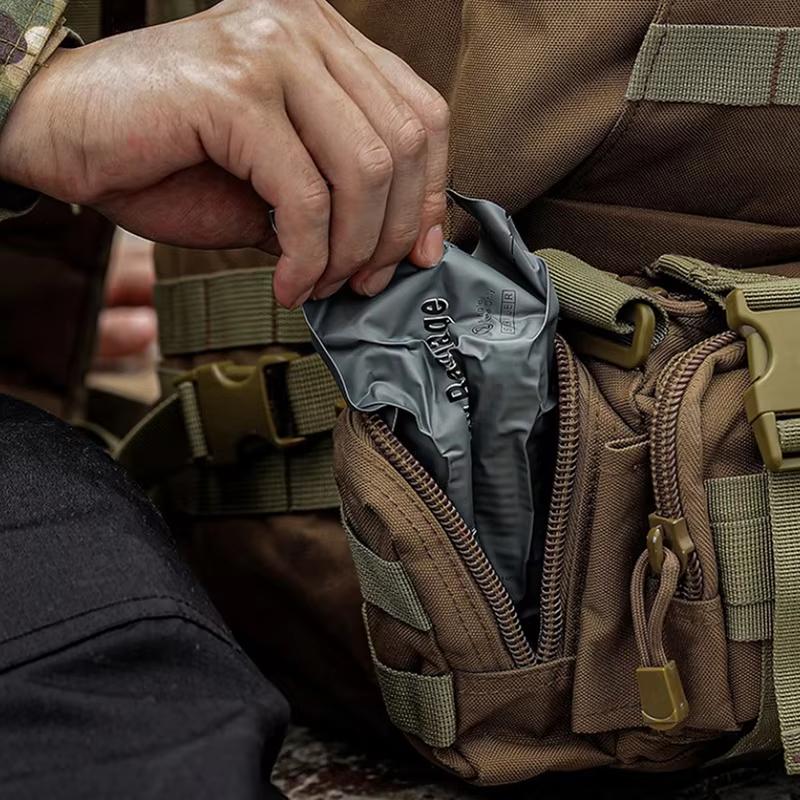 6/4 Zoll Medizinisches Trauma-Kit Outdoor Wandern Camping Erste Hilfe Israelischer Verband IFAK Trauma Wundversorgung Notfall Sicherheitsschutz