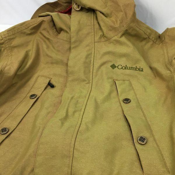 Columbia Nylon Blouson Mountain Parka Coat Size XS Brown(USED)
