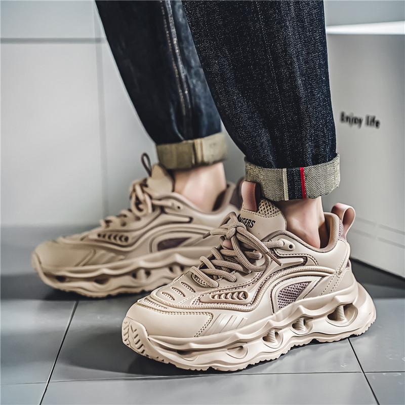 Мужская спортивная обувь с толстой подошвой — фото 4