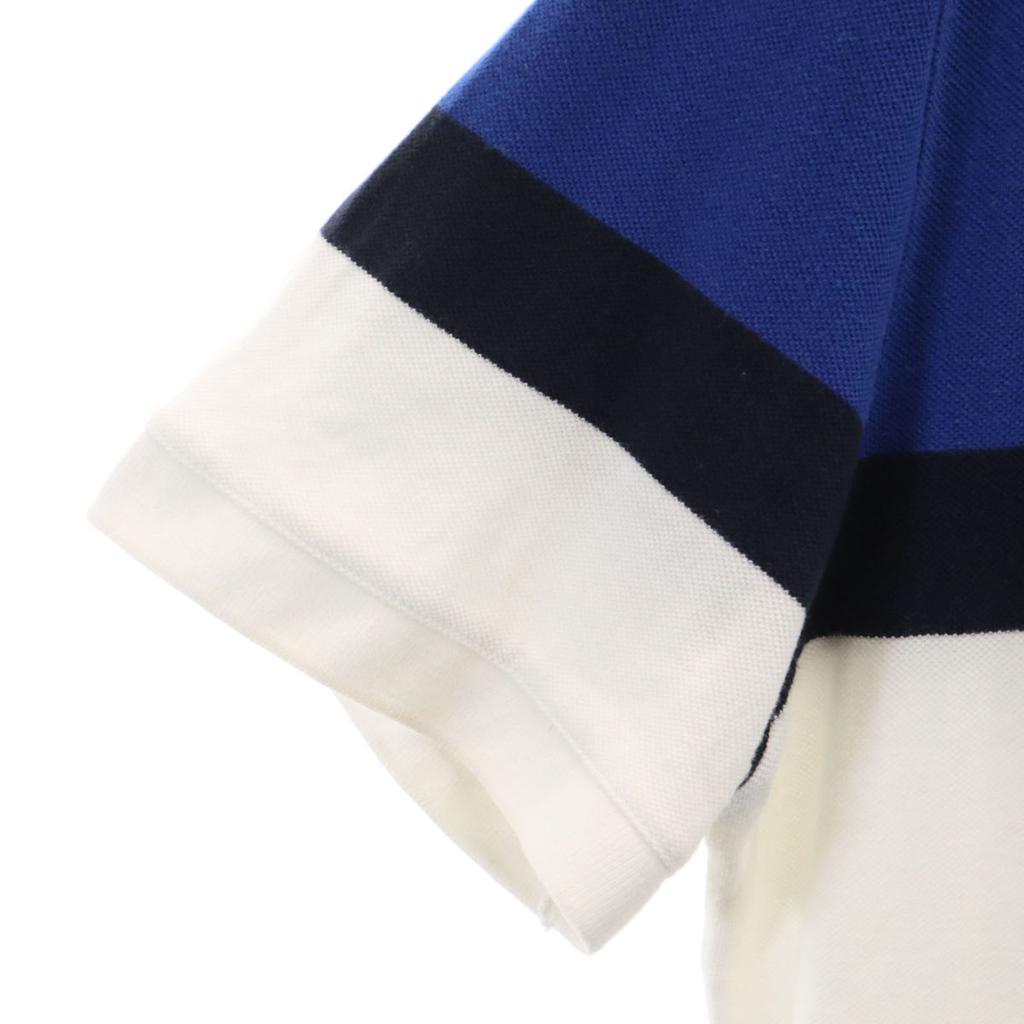 NAUTICA Color scheme Short sleeve Polo shirt XL white Fawn Men's Used
