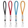 Paracord Keychain Heavy Duty Paracord Lanyard Strap Badge Holder, Buckle Lock Clip Rope Hook 3 Key Rings for Outdoor Survival