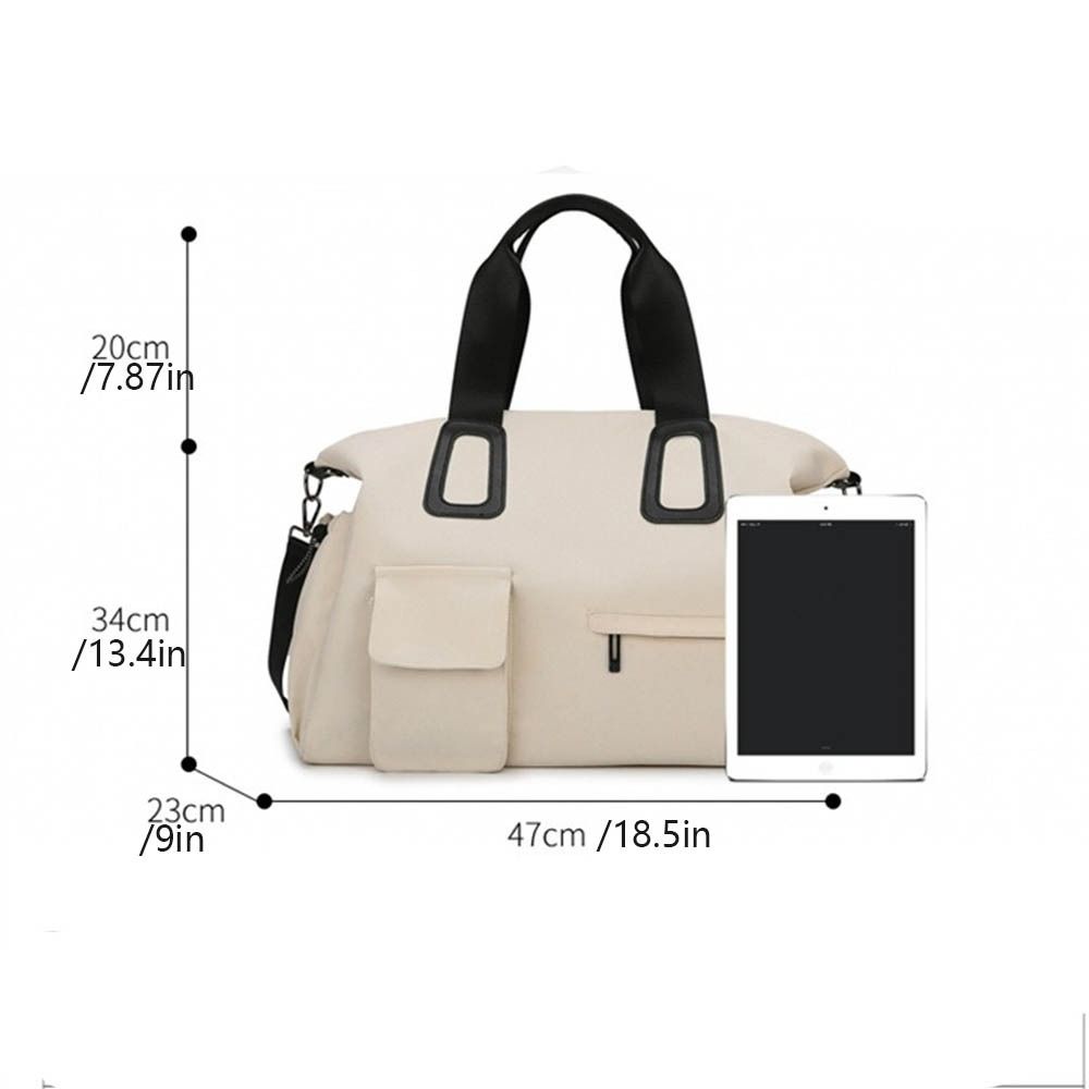 Carry On Travel Duffle Bag Large Capacity Weekender  Tote Bag Fitness Gym Bag  for Men And Women