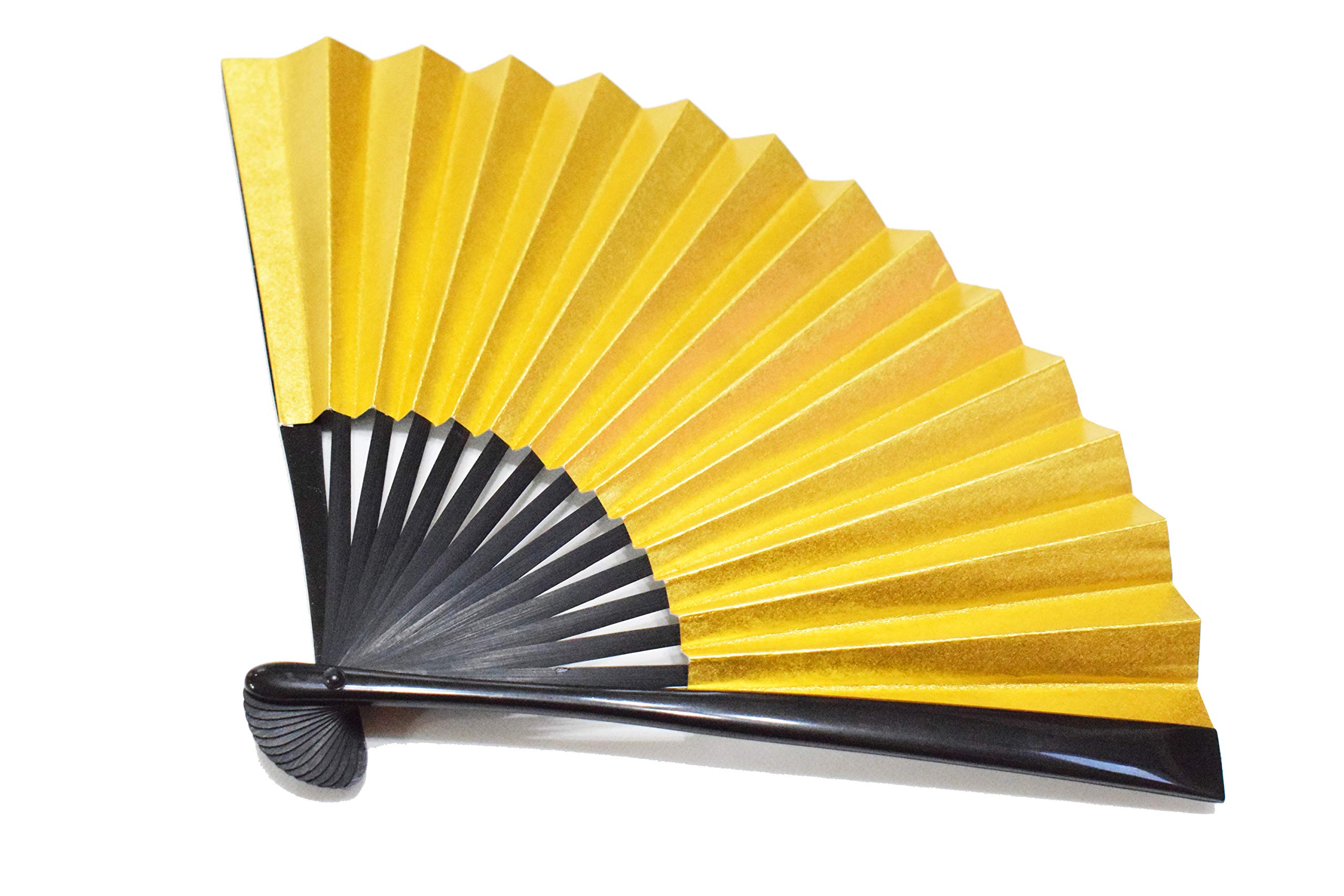 

Suehiro formal wear for weddings and formal for women 27cm fan, occasions, (front gold, back silver) Length approx. 18cm, Opening approx.
