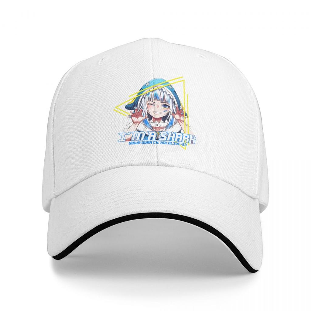 Baseball Caps Idol Showdown Hololive Gawr Gura Customized Men Women Casual Spring Caps