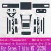 For Seres 7 Aito M7 (2026) Car Gearbox Panel Film Dashboard Protective Sticker Interior Anti-Scratch Film Cover Accessories