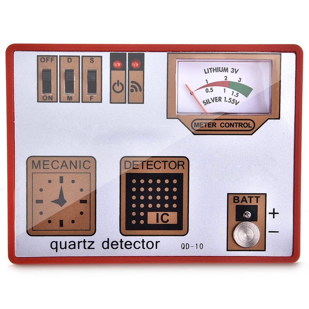 Watch Demagnetizer, Watch Repair Degaussing Demagnetizer Tool, Watch Demagnetization/Battery Measure/Pulse/Quartz Tester Machine